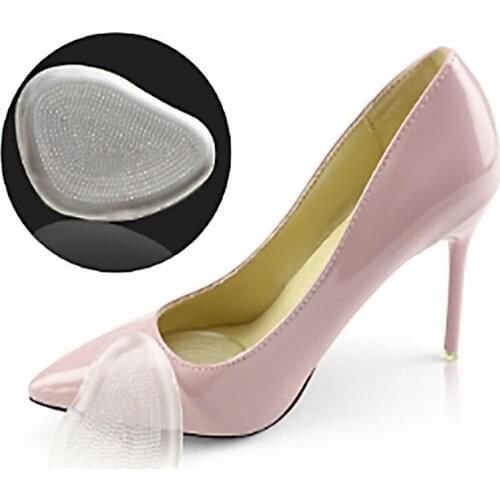 1 Pair Gel Silicone Insoles Flat Feet Orthotics Orthopedic Women High Heels Shoes Inserts Pad Shoes Accessories