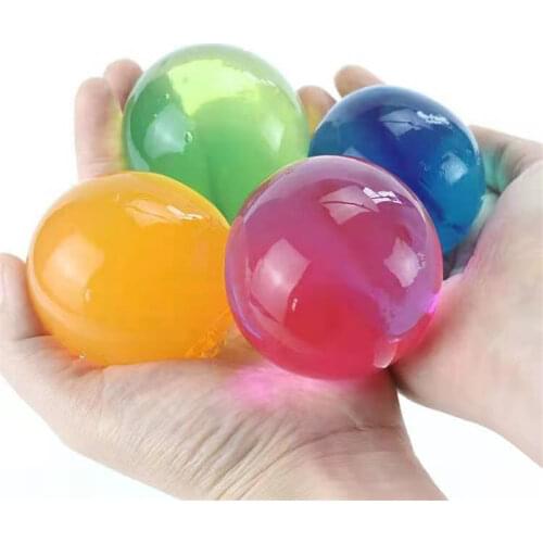 100/50pcs Large Hydrogel Pearl Big Crystal Soil Mud Hydrogel Gel Water Beads Mud Grow Ball for Wedding Home Decor Children Toy