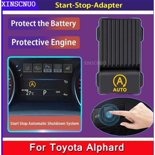 Car Automatic Start and Stop Off Default Device For Toyota Alphard 2016 2017 2018 2019 Start-Stop Module Adapter Cable