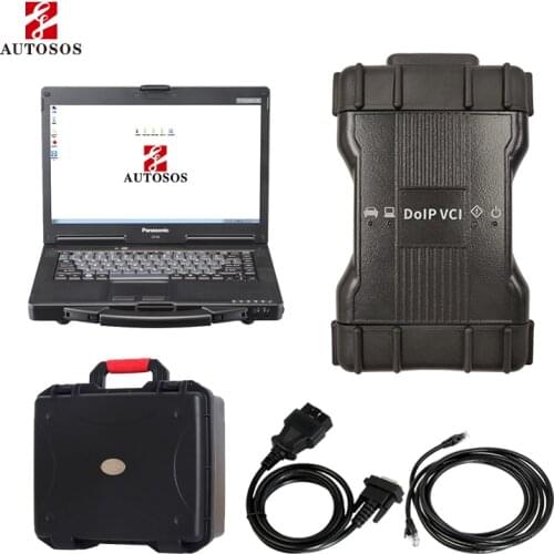 DoIP VCI All Car Diagnostic Tools With Notebook Support The Original Diagnosis System Of Each Model 5in1 Diagnosis Scheme Coding