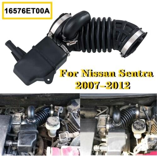 Air Intake Hose Car Cold Air Filter Induction Kit Intake Induction Pipe For 07-12 Nissan Sentra 2.0L 16576ET00A 696-00