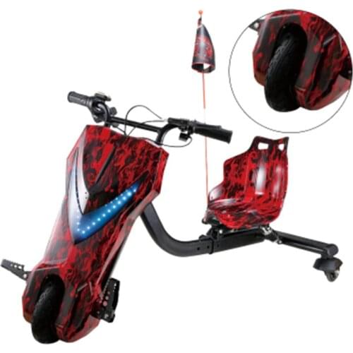 Karting electric drift scooter 8inch electric hoverboard Outdoor cool electric three-wheel scooter New drift scooter