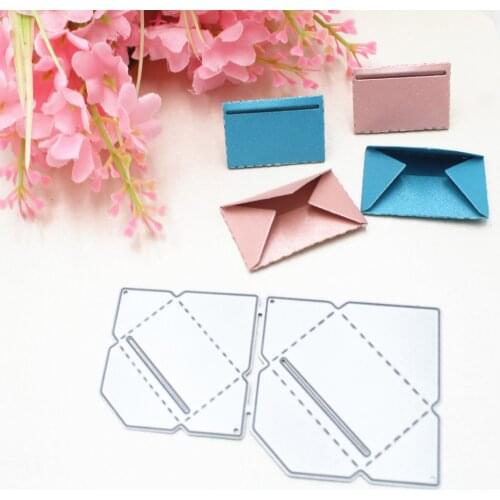 Envelope Metal Cutting Dies Custom Embossing Mold DIY Scrapbooking Album Paper Craft Knife Mould Cards Blade Punch Stencils