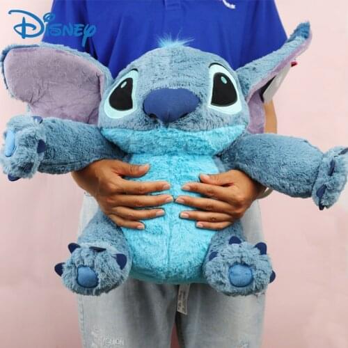 50cm Large Light Scent Lilo And Stitch Disney Stuffed Toys Soft Anime Doll Cute Things For Children Gift To Girlfriend Movies Tv
