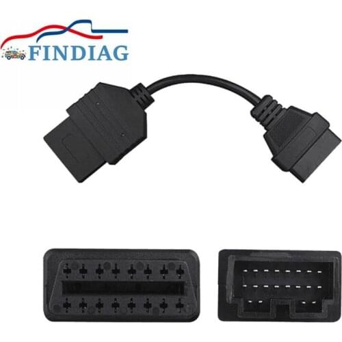 Best Adapters Convert For KIA 20PIN To OBD OBD2 Female 16Pin Interface Diagnostic OBD OBDII Connector 20 Pin Interface