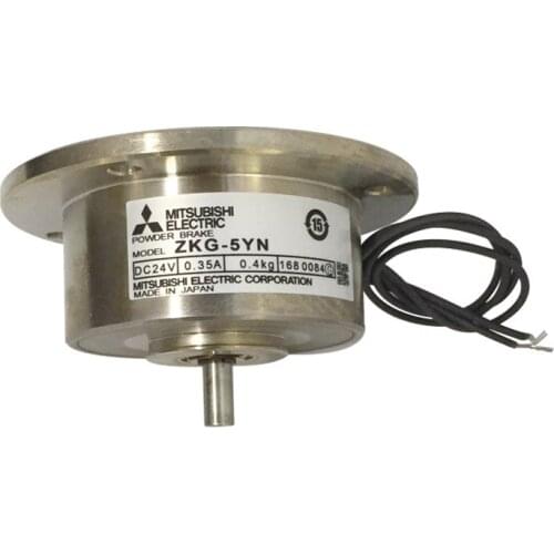 Mitsubishi ZKG-YN Type DC24V Micro Series Magnetic Powder Brake Clutch ZKG-5YN ZKG-10YN ZKG-20YN ZKG-50YN