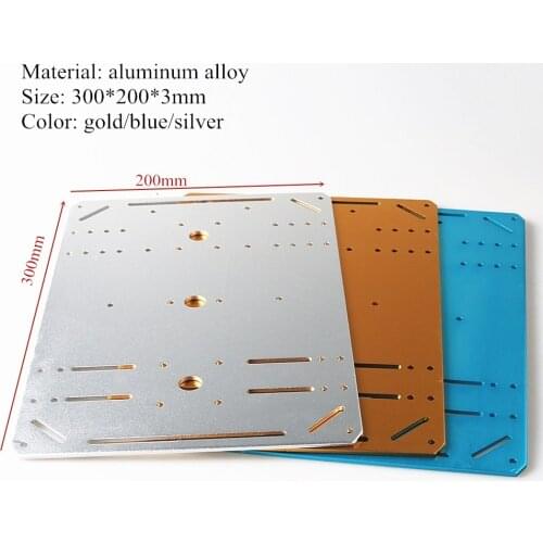 DOIT Metal Panel Aluminum Alloy Frame All Metal Plate for Car Chassis Remote Control Tank Chassis 4wd Wheeled Car Chassis