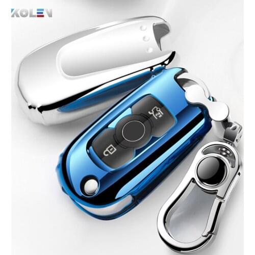 Soft TPU Car Remote Key Case Cover For Buick Verano Encore GX GL6 2019 2020 2018 Lacrosse Regal GT Car Shell Styling Accessories