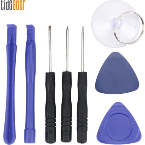 100set 8 in 1 Mobile Phone Opening Screen Pry Tool Repair Kit Mini Screwdrivers Tools for iPhone X 6 7 8 Samsung S9 Smartphone