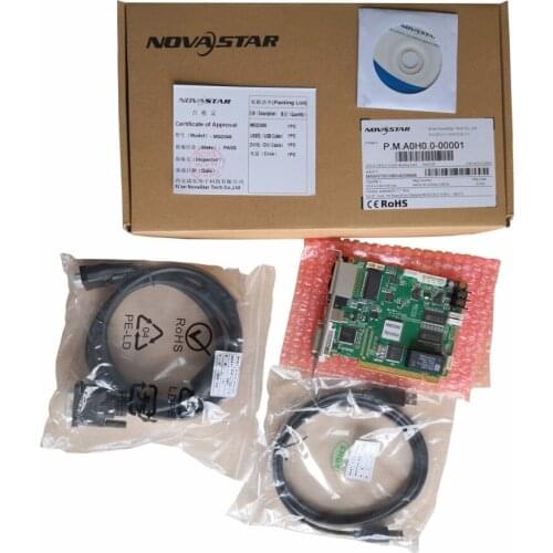 NOVASTAR Sending Card MSD300 high refresh high gray grade sync controller support 1280*1024 pixel dual rj45 export