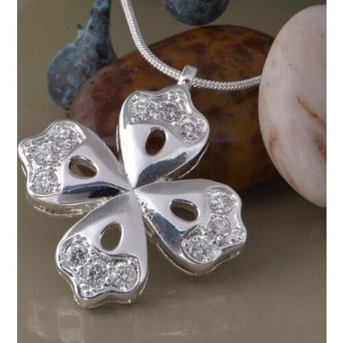 Wholesale High quality silver plated Fashion jewelry chains necklace pendant WN-1151