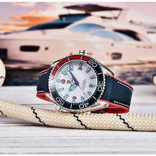 PAGANI DESIGN Top Brand Automatic Men Wristwatch Stainless Steel Sports Mechanical Watches NH35 Sapphire Glass Waterproof Clock