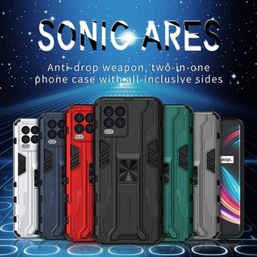 ShockProof Case For Samsung Galaxy A52 A72 A32 A51 A71 A12 Galaxi S21 Ultra Plus Magnet KickStand Shell Armor Bumper Case Cover