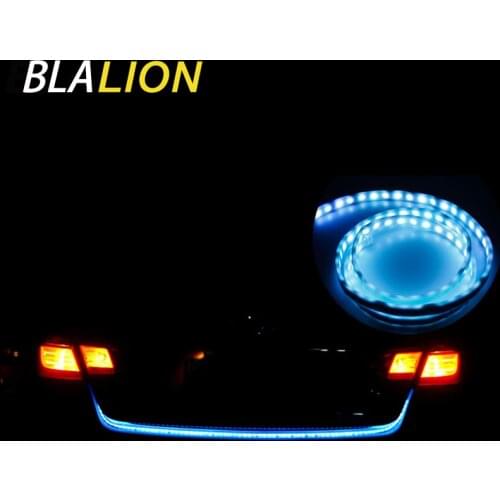 12V LED Rear Tail Light Strips Anti-collision Brake Light Dynamic Streamer Strip Waterproof Turn Signal Lamp LED Car Accessories