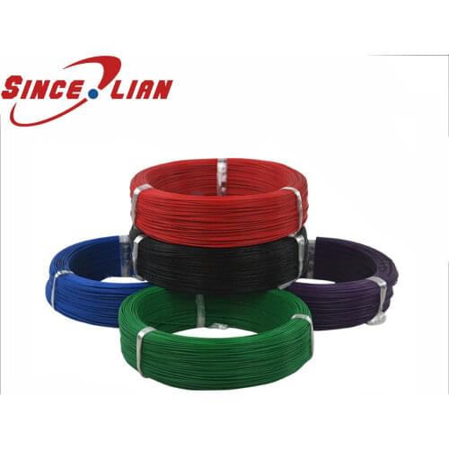 UL1430 20AWG 1.8mm Irradiation Electron Wire High temperature Line Waterproof Mildewproof Stranded Lighting line Copper Wire