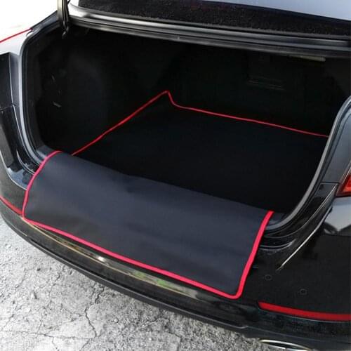 Car Pet Trunk Mat Waterproof Oxford Cloth Dog Cat Back Seat Covers Rear Car Trunk Mat Car Interior Accessories 110x95cm