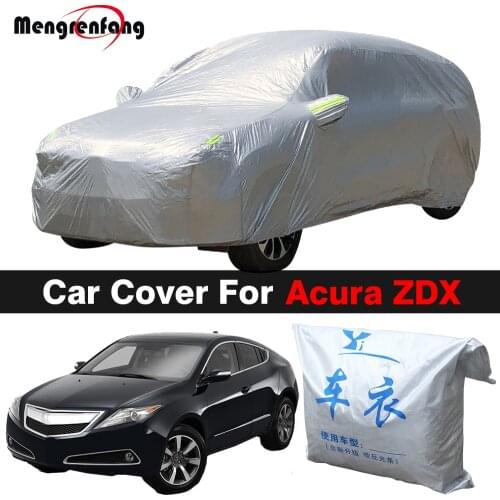 Full Car Cover SUV Indoor Outdoor Anti-UV Sun Shade Rain Snow Resistant Cover Dustproof For Acura ZDX