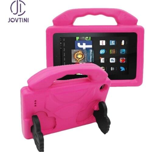 Tablet Case For Kindle Fire HD 7 HD7 2015 2017 2019 Cover EVA full body Shockproof Thumb Stand Kids Tablets funda