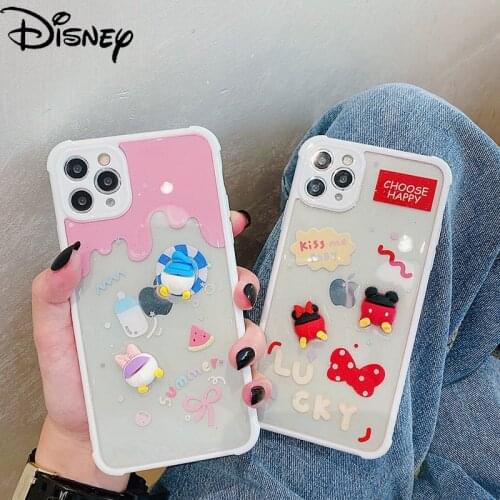 Disney Three-dimensional Cartoon Mickey for IPhone11 Mobile Phone Case X/xr/xs/8plus/7/11pro/7plus/11promax Couple Phone Cover