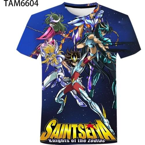 Legend of Sanctuary Boy/Girl Summer New Short Sleeve T-Shirt Anime 3D Youth Street Style Fashion Childrens Cutey Mans Top