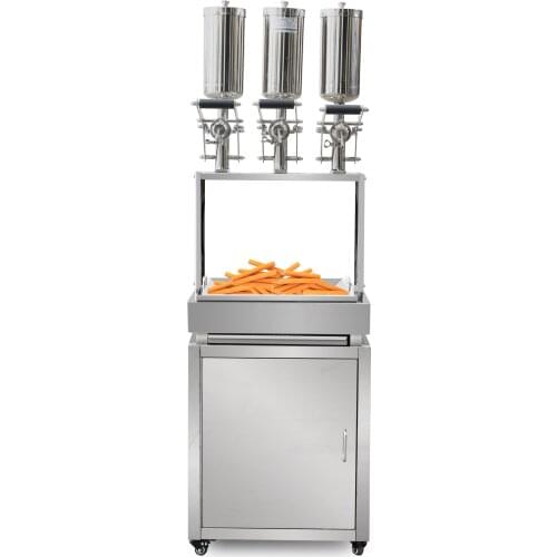 Deep Churros Tank/ churros filler filling machine with cabinet /Jam filling machine filler with cabinet