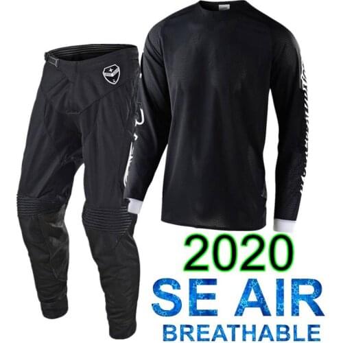 2020 SE AIR SOLO Motocross Suit Black Moto costume Dirt Bike Motocross Jersey And Pant