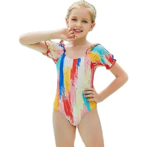 2021 Swimwear Cute New Push-Up Swimsuit Underwear Explosions Child Beachwear Swimming Suit Brazilian For Kids Girls