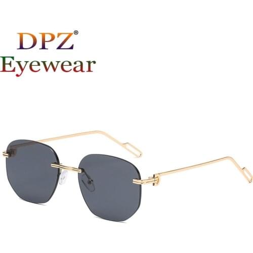 2021 New classic womens small frame cut-edge sunglasses mens fashion hip-hop trend brand design sunglasses Oculos De Sol