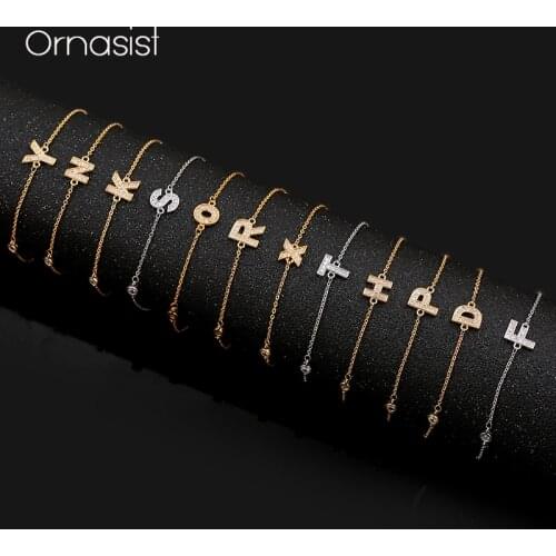 Ornasist Name Bracelets