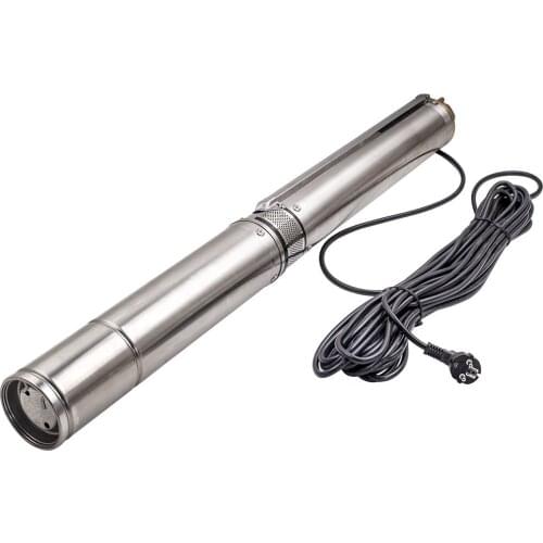 4 inch 1100W - 6600 L/H Brushless Submersible Pump 102 m + 20m Cable Length