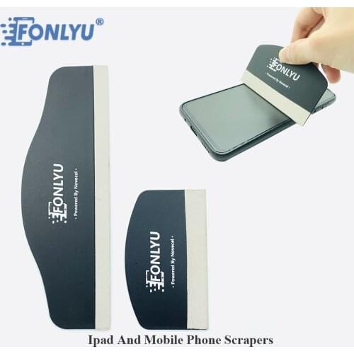 FONLYU Mobile Phone Tablet Film Scratch Card Scraper iPad Film Scratch Card Scraper For Film Cutting Machine Phone Repair Tool