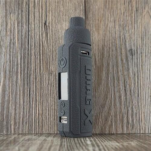 Texture Case for VOOPOO Drag X Pod mod Kit Vape Protective Silicone Skin Sleeve Cover ModShield Wrap gel for Drag x Pod 80W
