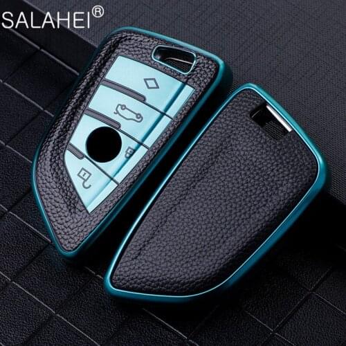 TPU Car Key Cover Case For BMW X1 X3 X5 X6 Series 1 2 5 7 F15 F16 E53 E70 E39 F10 F30 G30 Car Key Protection Cover Accessories