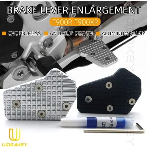 For BMW F900XR F900R 2019 2020 2021 Motorcycle Rear Brake Lever Pedal Extender Foot Pegs Enlarge Extension fits Accessories