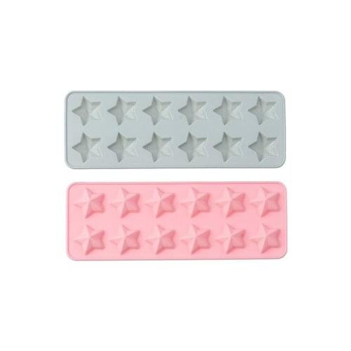 1PC DIY 3D Star Shape Silicone Mold Cake Decorating Tools Cupcake Silicone Mold Chocolate Mould Decor Muffin Pan Baking OK 1023