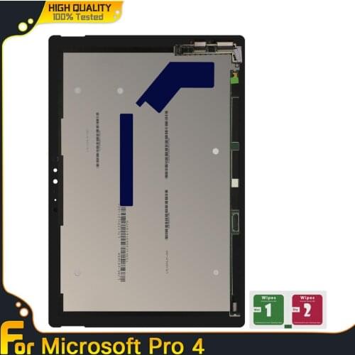 NEW LCD For Microsoft Surface Pro 4 pro4 1724 LCD Display Touch Screen Plane Assembly Replacement With Board For surface pro 4