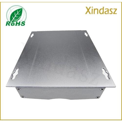 5pcs/lot Slivery aluminum electrical enclosure boxes enclosure extrusions Aluminum enclosure / box 150*130*29mm