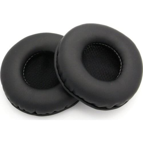 2pcs Earpads Ear Pads Lightness Portability No Space Occupy Protein Leather Headphones Cover for AKG K518 K518DJ K81