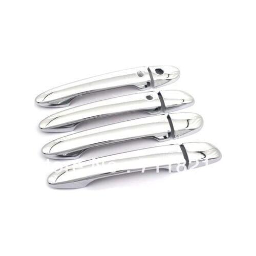 Car Styling Chrome Door Handle Cover With Keyless Cutout For Mazda CX-5 2013 Up