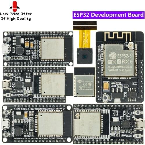 ESP32 Development Board WiFi+Bluetooth Ultra-Low Power Consumption Dual Core ESP-32 ESP-32S ESP32-CAM ESP-WROOM-32 CH9102X