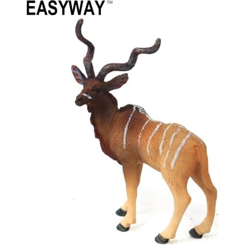 Mr.Froger Addax Model Zoo Wild animals toys set modeling Figure Figurine Collection Classic Cute Decoration Teaching Tools toy