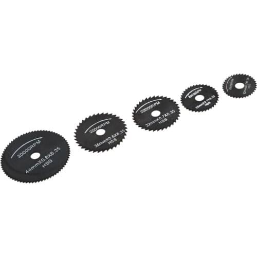 6pcs Metal HSS Circular Saw Blade Set Cutting Discs for Dremel Rotary Tool