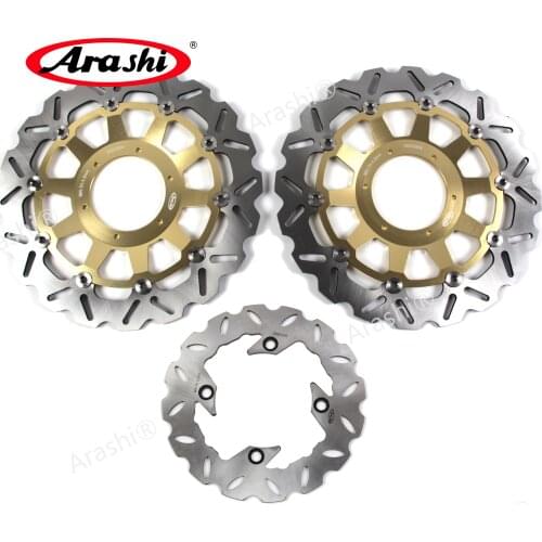 Arashi 1 Set For HONDA CBR929RR 2000 2001 CNC Floating Front Brake Disks Rear Brake Disc Rotors CBR 929 RR CBR929 Motorcycle