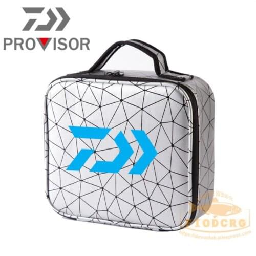 2022 New Daiwa Professional Fishing Box Waterproof Partition Bag Large-capacity PU Box Free Combination DAWA Fishing Storage Box