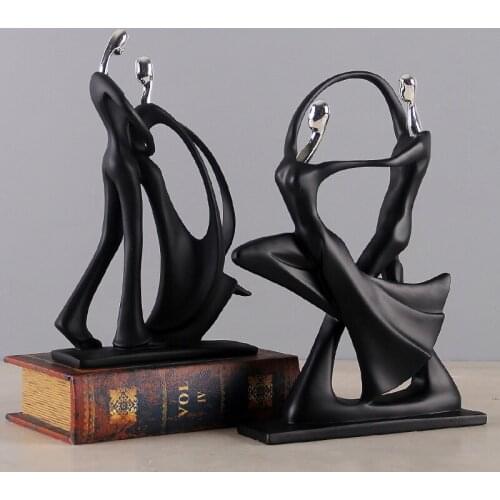 Modern minimalist dance lovers ornaments jewelry crafts resin decoration Home Furnishing living room setting wedding gift