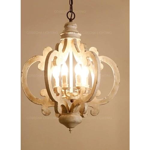 Baby room chandelier lighting for nursery modern white suspension light wooden fixtures for kids bedroom hallway stairs corridor