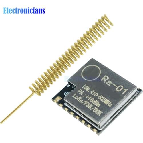 SX1278 Ra-01 LoRa Spread Spectrum Transmission Wireless Module 433MHz Serial SPI Interface Ra-01