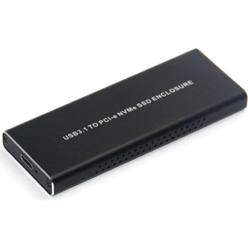 External Enclosure Case for m2 NVME SSD USB 3.1 2230/2242/2260/2280 USB 3.1 to M.2 NVME SSD Mobile Hard Disk Box Adapter Card