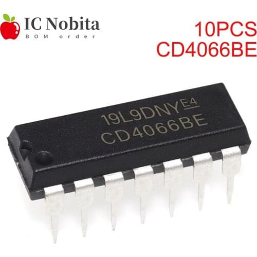 10PCS CD4066BE DIP-14 CD4066 4066BE New