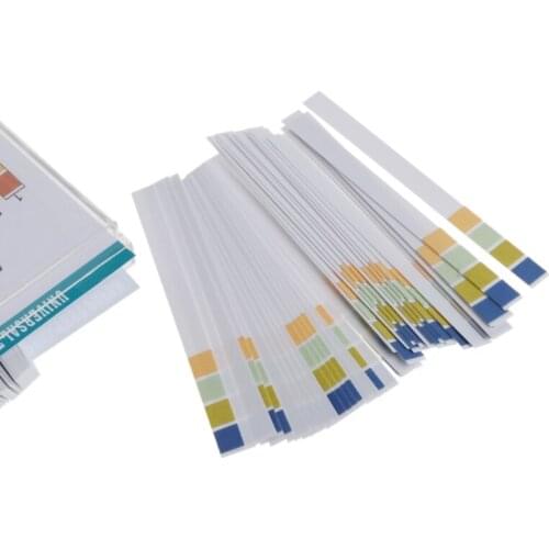 100 Strips 1-14 PH Alkaline Acid Indicator Paper Water Saliva Litmus Testing Kit